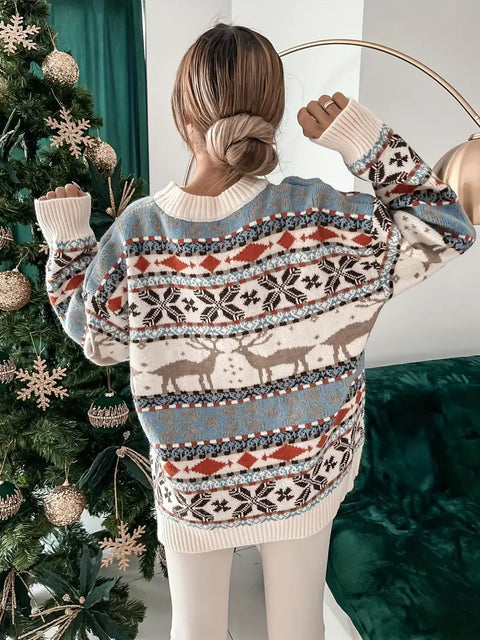 Festlicher Damenpullover - Bequem und Stilvoll für den Winter