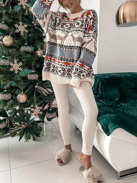 Festlicher Damenpullover - Bequem und Stilvoll für den Winter