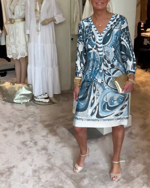 Vintage Vibe Kleid - Elegant und Bequem für Jeden Anlass