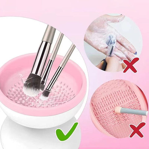 Elektrischer Make-up-Pinselreiniger - Schnelle und Gründliche Reinigung