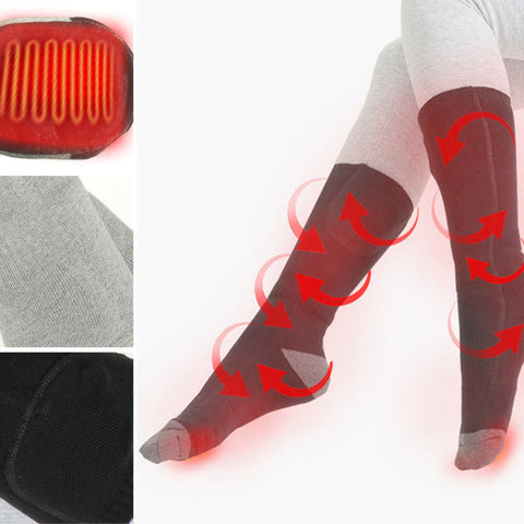 HeatWave Heizsocken – Wiederaufladbar, Warm und Bequem