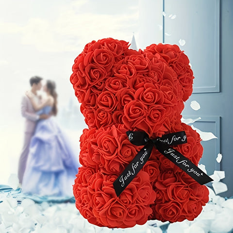 Luxe Rosenbär für den Valentinstag - Ein Süßes und Romantisches Geschenk für deinen Liebsten