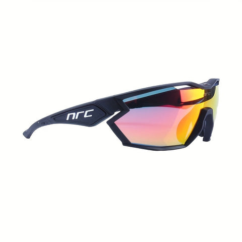 Polycarbonat Fahrradbrille mit 3 Gläsern – Winddichte Brille für Radfahren, Laufen und Outdoor-Aktivitäten