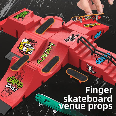 MiniRamp Finger Skatepark – Kreativer Spielspaß und Skillstraining