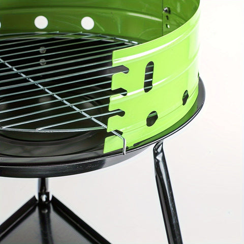 Tragbarer Metallgrill – Zerlegbar, Leichtgewicht und Perfekt für Camping oder Garten