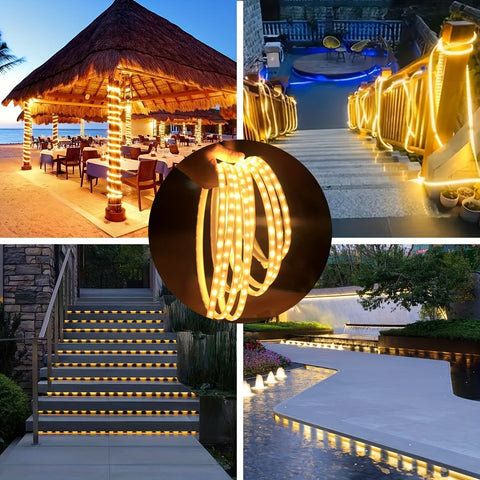 SolarGlow LED Lichterkette – Für kreative Außenbeleuchtung