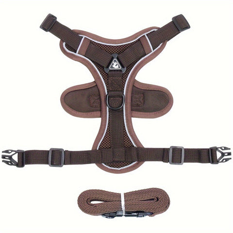 Reflektierendes Katzenharness und Leinen-Set – Ideal für Spaziergänge und Training