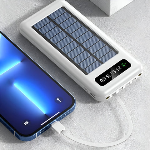 Hohe Kapazität 20.000mAh Solar-Powerbank – Schnelles und Doppelladen