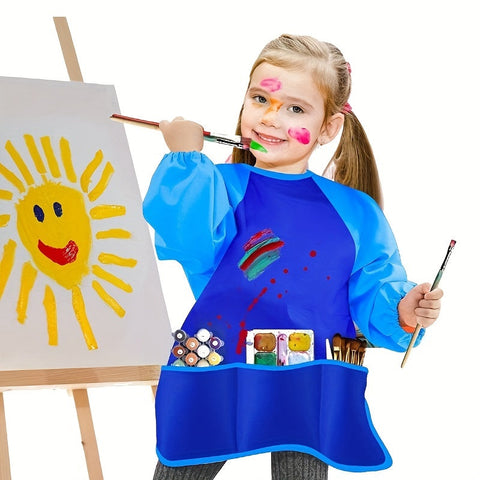 Wasserdichtes Schürze für Kinder – Perfekt für kreative Aktivitäten