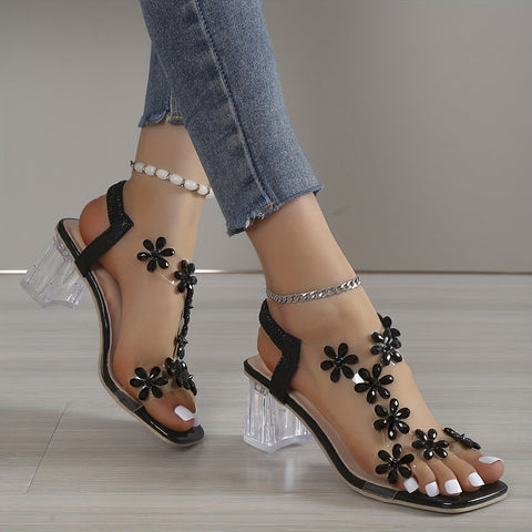 Blumenfest Sandalen für Damen - Luftig und Chic für Sonnige Tage
