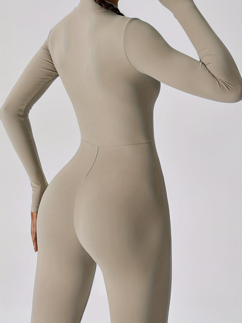 Slim Fit Yoga Jumpsuit - Bequeme und Stilvolle Aktive Mode