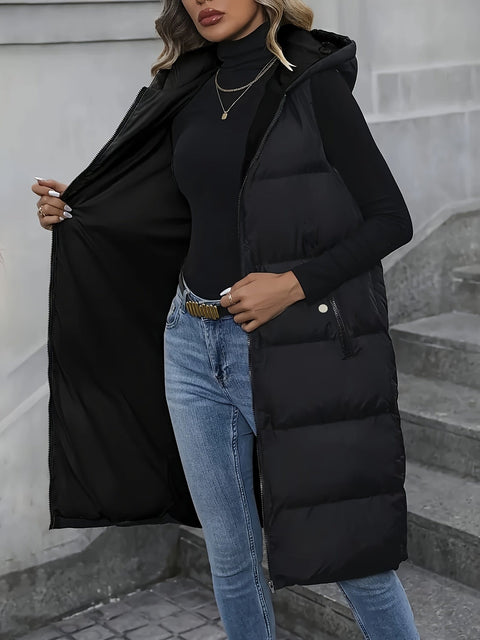 Eva Puffy Weste - Stilvoll und Warm für Damen im Herbst und Winter