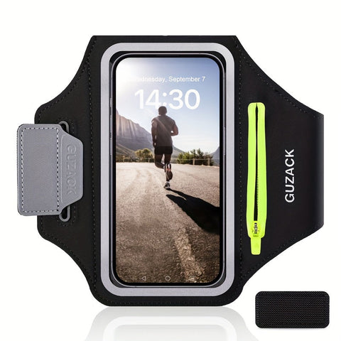 Lauf Handyhalter mit Kopfhöreretui - Verstellbares Armband für Sportler