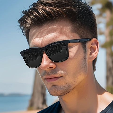 Y2K Stil Sonnenbrille – Polarisierende Gläser für Sport und Abenteuer