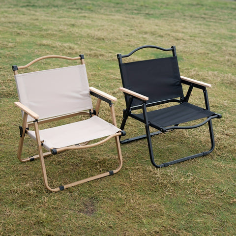 Tragbarer Klapp-Campingstuhl – Robustes Aluminiumgestell und Bequemer Sitz