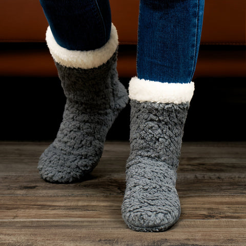 Tessie Damen Fuzzy Socken - Für ultimativen Komfort und Gemütlichkeit