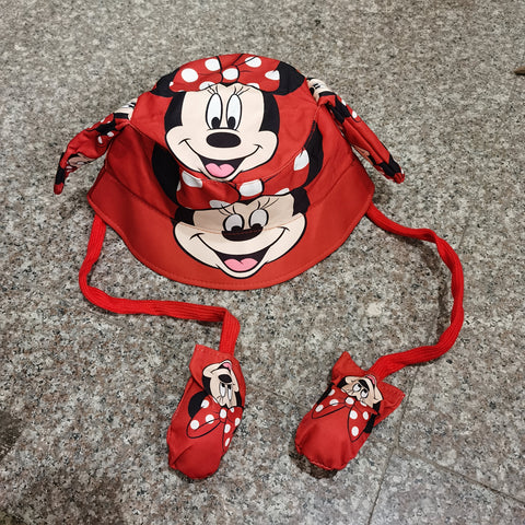 Bewegende Ohren Fischerhut für Kinder – Niedliches Cartoon Stitch Design