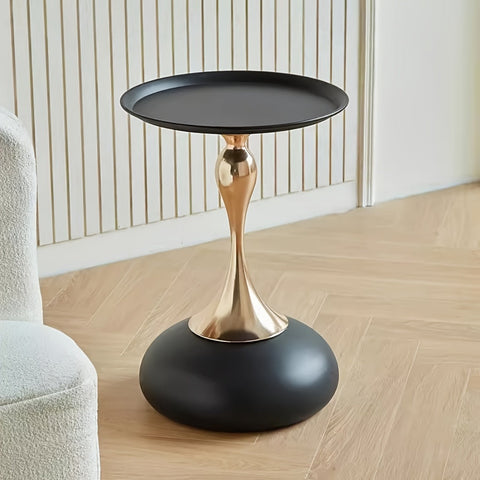 Ningqin Gold-Weißer Beistelltisch – Kompaktes und Elegantes Design