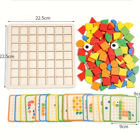 Kreatives Puzzle-Abenteuer - Educatives Spielzeug für Kinder