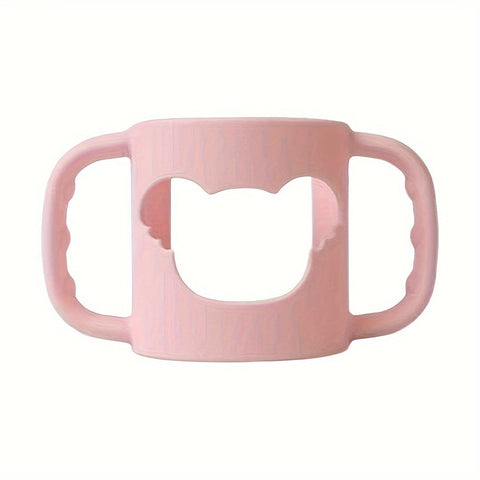 SnuggleGrip Silikonflaschenhalter für Babys – Weich & Flexibel