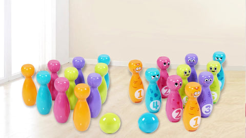 Fröhliches Kinder-Bowling-Set - Für Spaß und Entwicklung