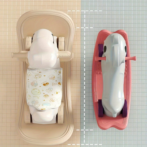 2-in-1 Baby Schaukelpferd und Laufrad - Sicheres und Lustiges Spielzeug