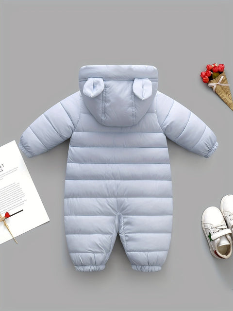 Knuffeliger Baby-Winteroverall – Für warme Winterabenteuer