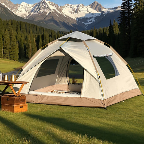 Automatische Faltbare Campingzelt – Komfortabel und Langlebig für Outdoor-Abenteuer