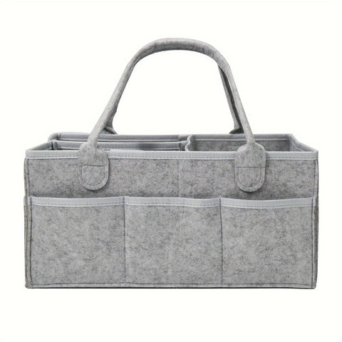 MamaOrganize Wickeltasche Aufbewahrungskorb - Praktisch und Stilvoll für Eltern