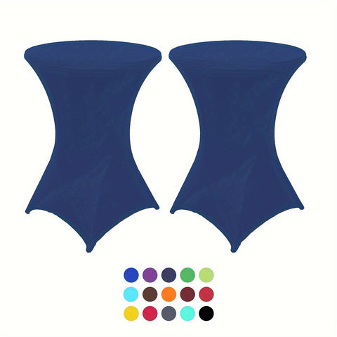 Stretchy Cocktail-Tischdecke - Einfarbig, Ideal für Feiern und Veranstaltungen