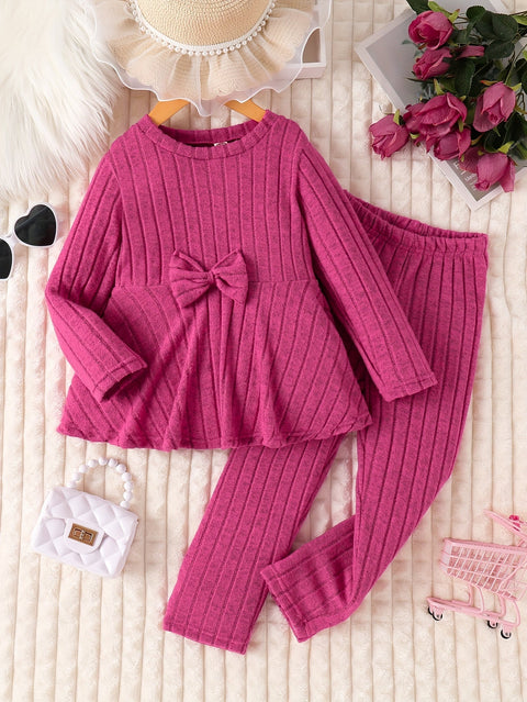 Sophie Mädchen Outfit Set - Bequem und Stilvoll für Herbst und Winter