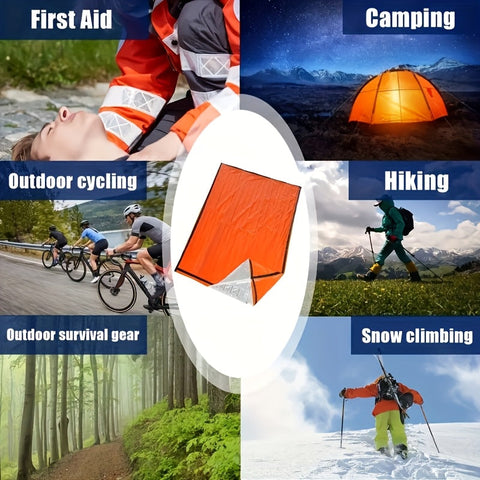 SurviveMate Notfall Schlafsäcke - Wasserdichte Isolierung für Camping
