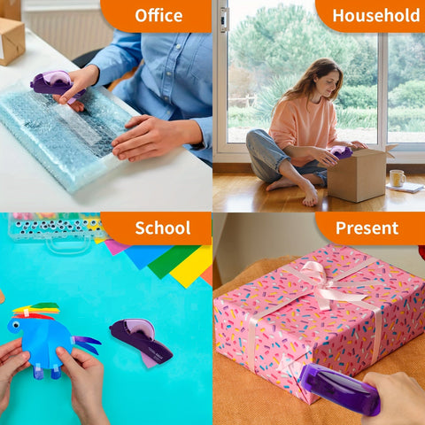 QuickSeal Tape Dispenser – Superschnelles Kleben mit einer Hand
