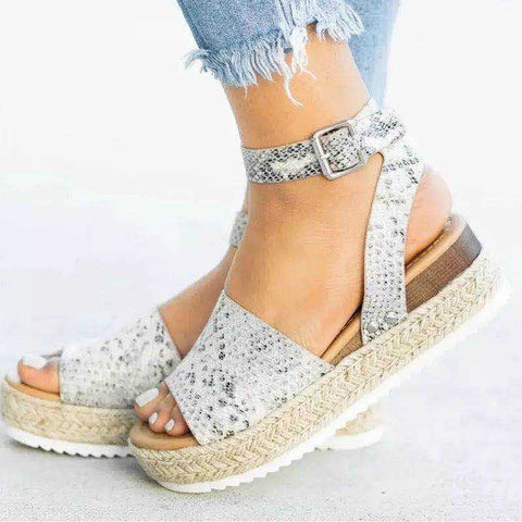 Damen Plattform Espadrille Sandalen – Stilvolle und Bequeme Sommerschuhe