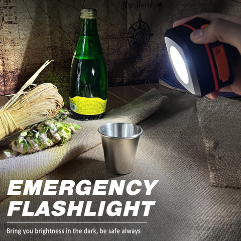 Zusammenklappbare Campinglampe - Wiederaufladbare LED-Lampe für Outdoor-Aktivitäten und Notfälle