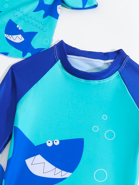 Haie Schwimmset 3-teilig für Jungen – Komfortabel & Schutz in der Sonne