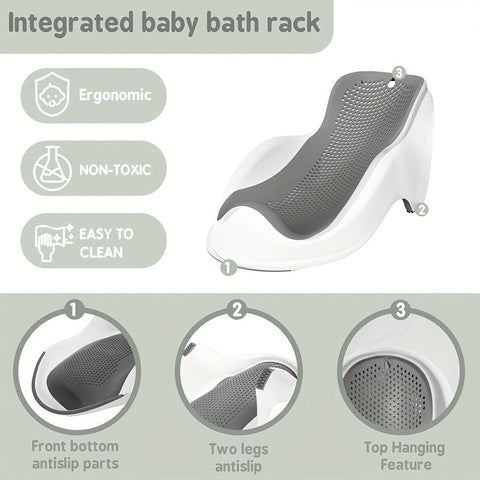 SafeNest Babybadewanne - Ergonomische & Belüftete Unterstützung