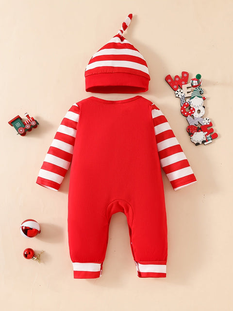 Niedliches Weihnachtsstrampler-Set - Für die ersten Weihnachtsmomente deines Babys