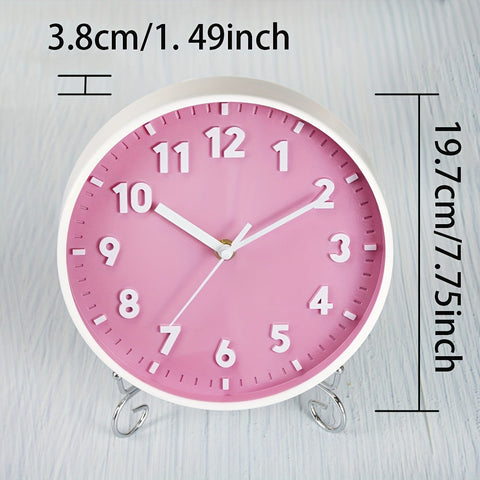 PinkTime Rosa Wanduhr - Modern und Dekorativ für Jeden Raum