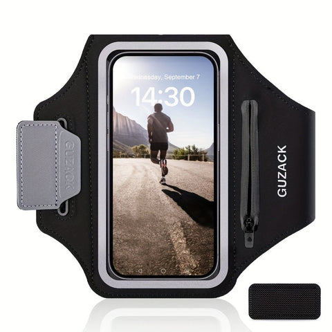 Lauf Handyhalter mit Kopfhöreretui - Verstellbares Armband für Sportler