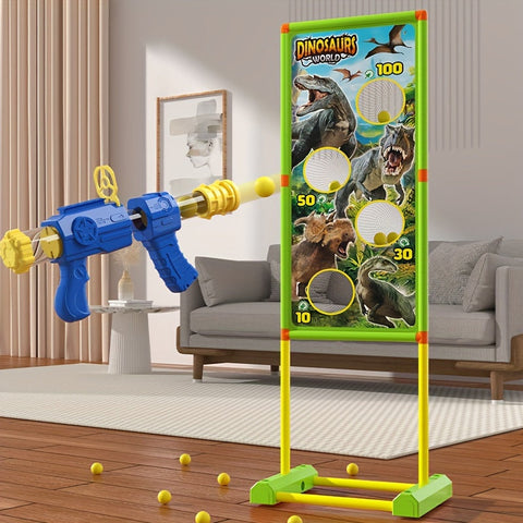 Dinosaurier-Schießspiel – Lustiges und Interaktives Zielspiel für Innen und Außen