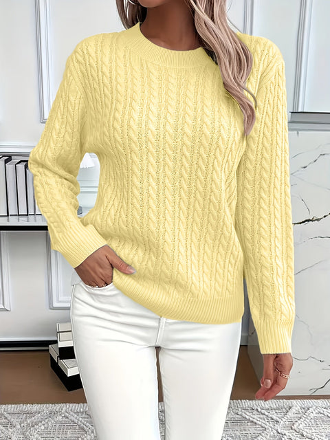 Strickpullover für Damen – Weicher und Stilvoller Pullover für Frühling und Herbst