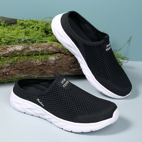 Herren Atmungsaktive Slippers – Leichtgewicht Mesh Komfort