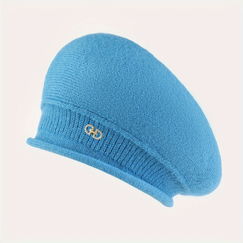 Schicke Strick-Beret für Damen - Eleganz und Wärme für den Winter