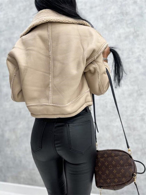 Sophie Stilvolle Bikerjacke - Bequem und Trendy