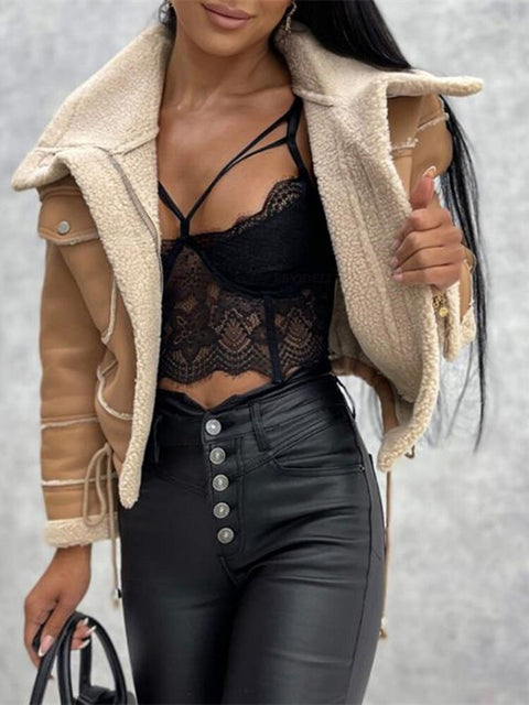 Sophie Stilvolle Bikerjacke - Bequem und Trendy
