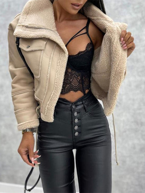 Sophie Stilvolle Bikerjacke - Bequem und Trendy