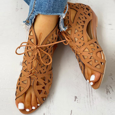 Luna Spitzen Sandalen – Eleganz und Komfort für Sommertage