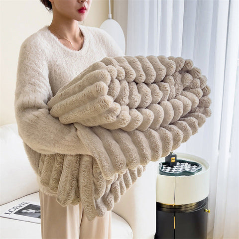 FluffyDreams Luxe Decke – Weich, Warm und Stilvoll