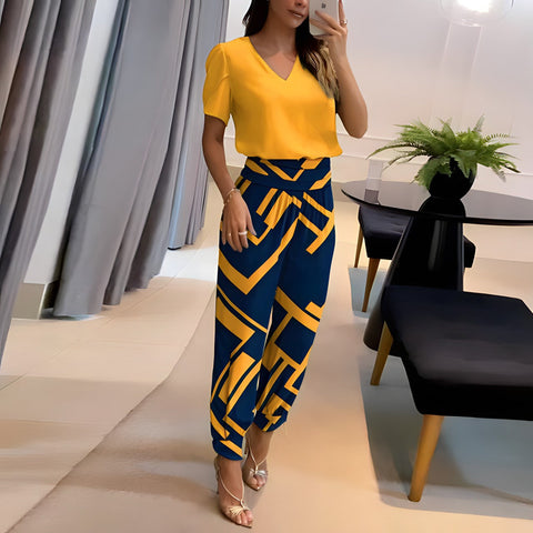 LunaFlow Damen Set – Stilvolles und Bequemes Zweiteiliges Outfit